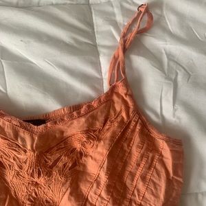 Peach tank top